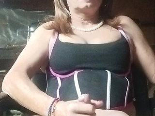 Brandon diamond wearing lingerie dressed like a girl