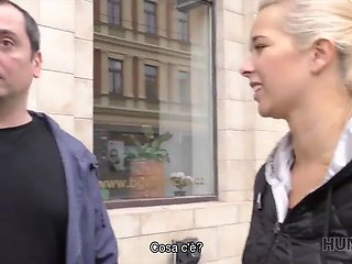 Hunt4k. smiling chick sucks and rails dick well