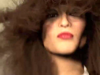 Marilyn gets sprayed on her face