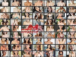 Amateur Compilation with Natural Tits: Homemade Titty Fucking with Elis & Sina