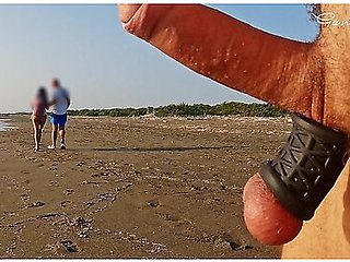 Anal Fingering For A Slut: Public Beach Slut Analized And Handjob