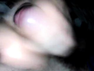 Stroking my cock and cumming hard