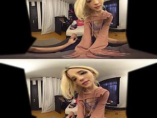 Vrporn dorm room debauchery: Teen, Blowjob  Blonde Porn