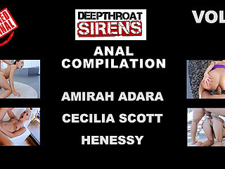 Deepthroat Sirens Compilation 3 Full Scenes Anal, Deepthroat Swallow - Volume 1 Featuring Amirah Adara, Cecelia Scott, Henessy