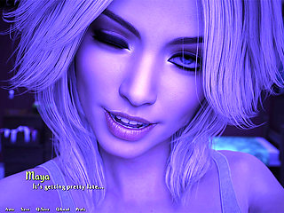 Maya Ep 1.2 Bed Fuck with Maya Dan Grinds on Her Wet Pussy Then Rails Her Mercilessly