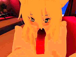 Vrchat blowjob: Amateur, Pov  Homemade Porn