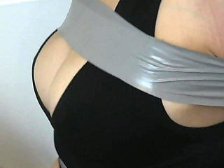 Lilly in: She Got Taped up, Tape Wrap Gagged and Questioned!