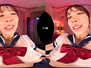 Horny Asian minx crazy VR porn movie