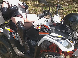 Horny German Granny Gets Hot While Walking and Seeks Adventure