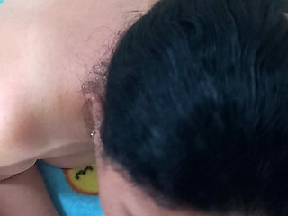 Beautiful Girlfriend Sucking Deep Throat