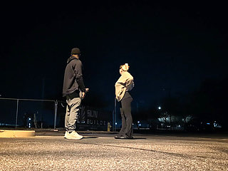 Thick BBW Wife Public Sex on a Chilly Morning! Badblondiemonroe