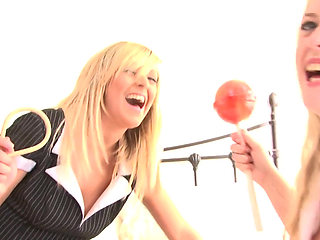 Brook Pretends That She Is a Teacher and Wants to Punish Her Naughty Student