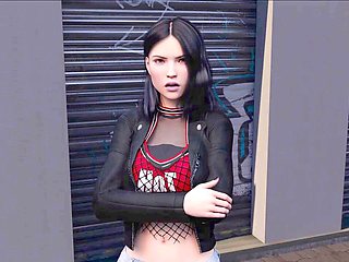 Nude fashion show with anime vibes and big boobs