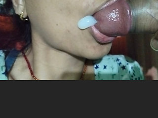 Cum in mouth for the first time with deep throat mouth fuck