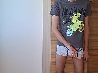 Rafageek Sexy Skinny Friend Fuck Me Bareback. Gay Anal