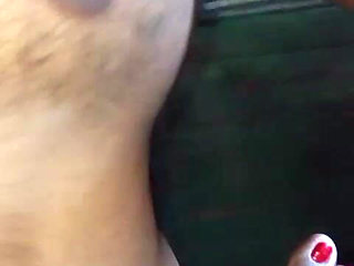 Yangzi Rubs Her Pussy on My Dick