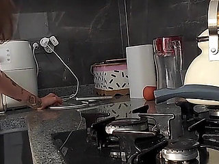 As Soon as My Husband Left for the Store, He Immediately Fucked Me in All Holes!