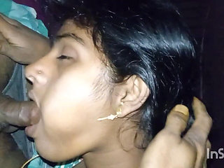 The World Famous Close-up Blowjob, Cums Out Her Mouth and Eating the Cums Indian Amateur Girl