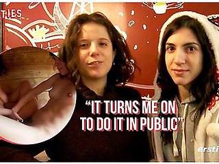 Agave & Magena Do Lesbian Things In The Sauna For All To See