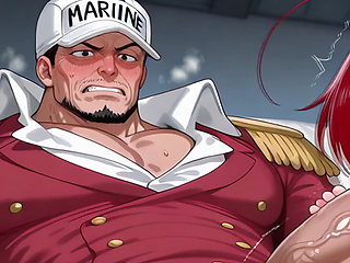 Sakazuki (OP) x Rias (DxD)