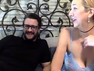 Blonde beauty with big boobs pt02