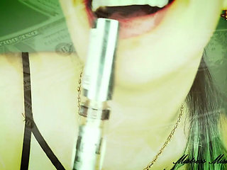 Reward me while I am putting lipstick on my lips