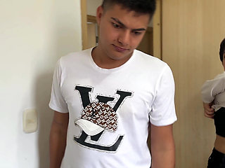 I Find a Guy in the Park and I Ask Him to Play with Me as an Ex-girlfriend to Take Him Home and Give Him the Best Fuck