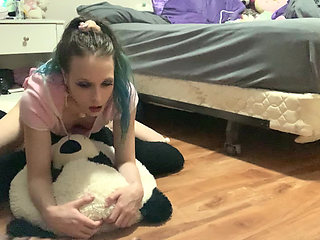 Humping Plushie to Orgasm