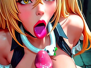 Busty Blonde Babe Sucks Her Boyfriend's Cock and Gets a Mouthful of Cum