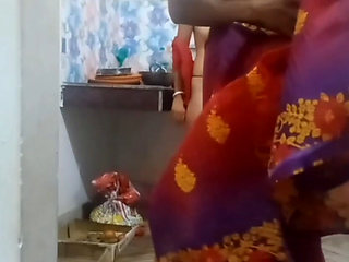Busty Bhabi Gets Pounded in the Kitchen by Her Devar.