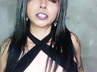 Sensual Black Suit Smoke Tease - Topless Seduction