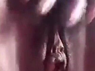 African MILF Hairy Pussy Masturbation...