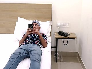 The static camera captures all the teasing and banging