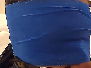 Husband Cums on Her Dress