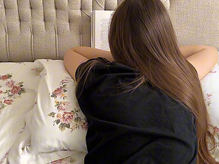 Stepdaughter Gets Fucked While She Reads a Book