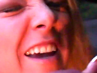 Krystal Pink Fucks and Sucks Dogger in the Woods