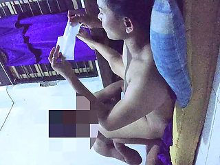 Indonesian teen Jullie Mariska gets creampied in massage parlor - big tits Asian babe fucked hard