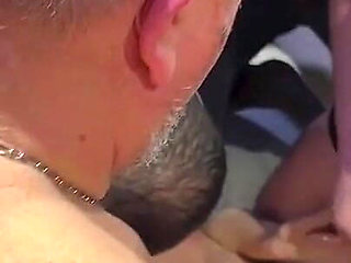 Covered in Cum in a Hard Mega Gangbang