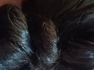 Wife blow job at bathroom