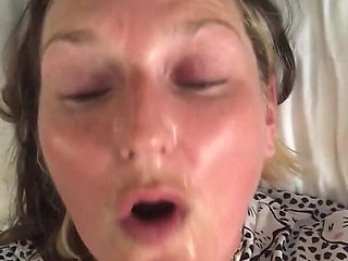 My Hot, Sweaty Crossed Eyed Orgasm Face