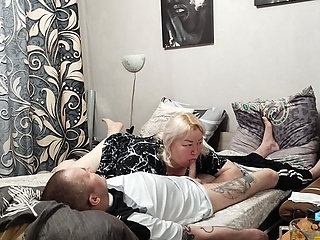 Filling My Girlfriend's Mouth with Lots of Cum