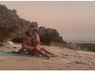 He Fucks Her Hard On The Beach Real Outdoor Sex