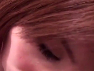 Japanese college girl Yuna Hirose gets hairy pussy fucked and cream-pied