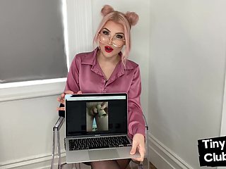 Pathetic tiny male pole incel minimized by femdom