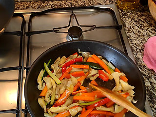 Cooking Together, and Some More Fun...