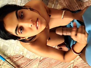 Desi Village Tharki Stepsister Want's Stepbrothers Big Dick Inside Her Tight Pussy