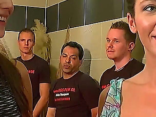 Hot Ggg Bukkake - Sluts Suck and Get Facial Cumshots