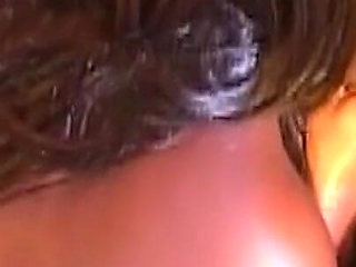 Black Slut Fucked Hard in the Pool