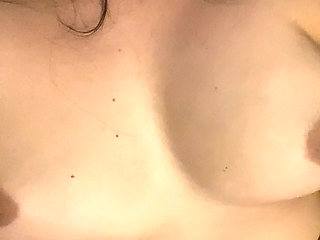 She loves to touch her big pussy while teasing you to cum too.