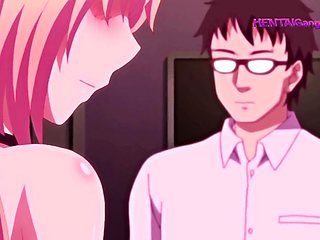 Blushing Kouhai Moans as She's Pounded by Her Crush in After School Encounter